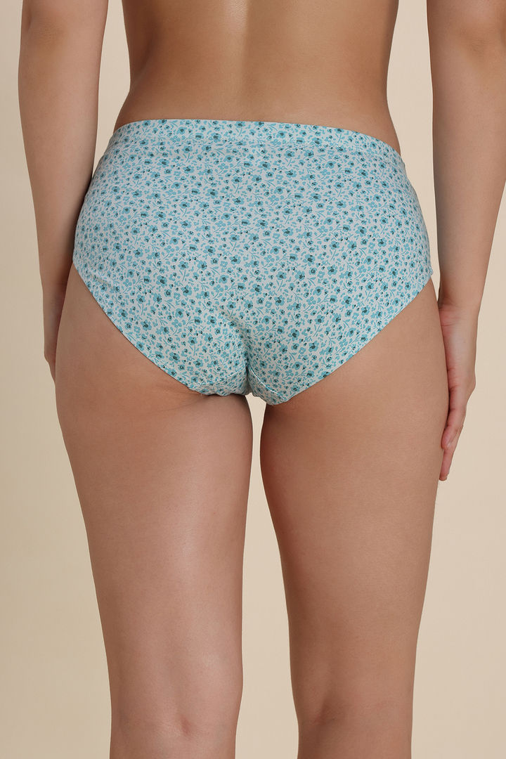 Zivame Medium Rise Full Coverage Hipster Panty (Pack of 3) - Multicolor — image 4